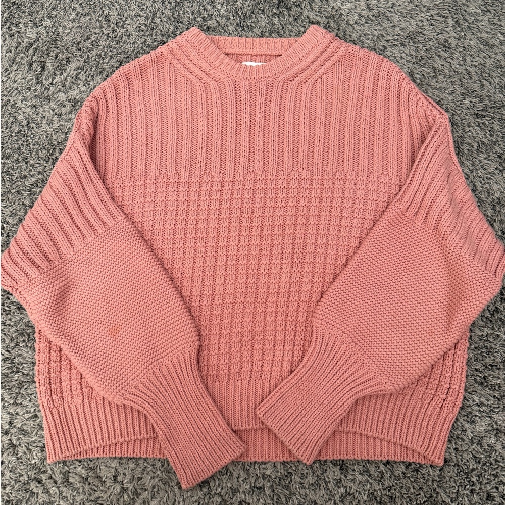 Knotty Ones Delcia Women's Rose Pink Sweater Set - Picture 5 of 12